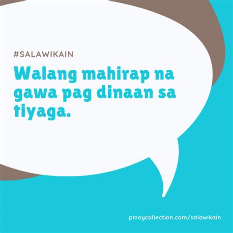 Kasabihan Tungkol Sa Kalikasan