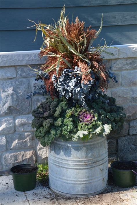 Fall Container Deborah Silver And Co Fall Planters Fall Containers