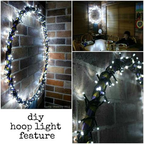Pin By Heather Self On Diy And Crafts That I Love Hoop Light Diy