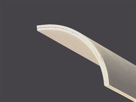 Curved Profiles In Plasterboard Curvogips Grooves 200 Ml Curvogips