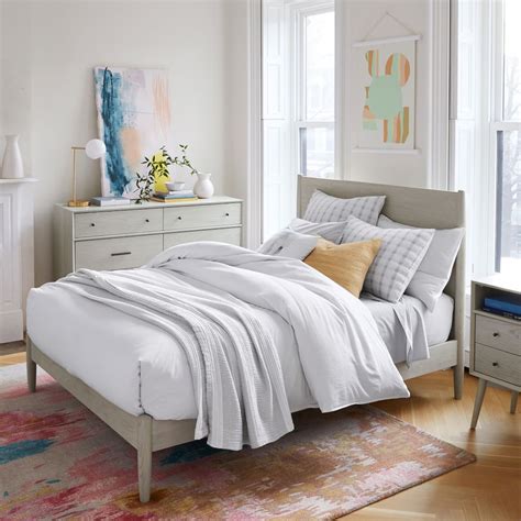 See gorgeous examples to inspire your look. Mid-Century Bed - Pebble | west elm Australia