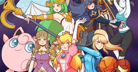 Smash Bros Girls Super Smash Bros Pinterest Super Smash Bros Nintendo And Video Games