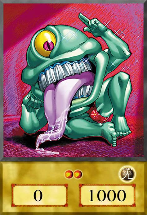 Ojama Green Cartas Mágicas Yugioh Personajes Yu Gi Oh