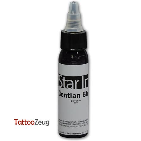 Gentian Blue 30ml Star Ink Pro Tattoo Colour