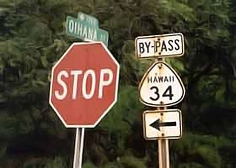 Hawaii State Highway 34 Aaroads Shield Gallery