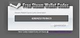 Steam Online Wallet Code