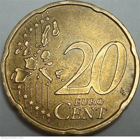20 Euro Cent 2005 D Euro 2002 Present Germany Coin 30548