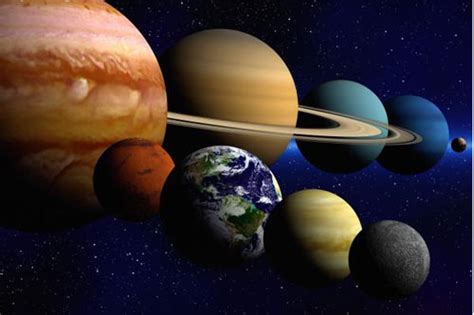 Nosso Espaço Na Geografia Os Planetas Do Sistema Solar