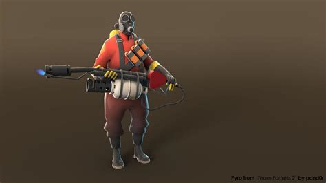 Pyro Team Fortress 2 By Pand0r On Deviantart