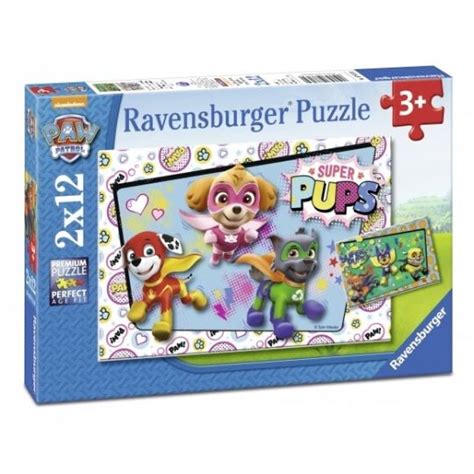 Ravensburger Paw Patrol 2x12 Parça Çocuk Puzzle Deniz Shop
