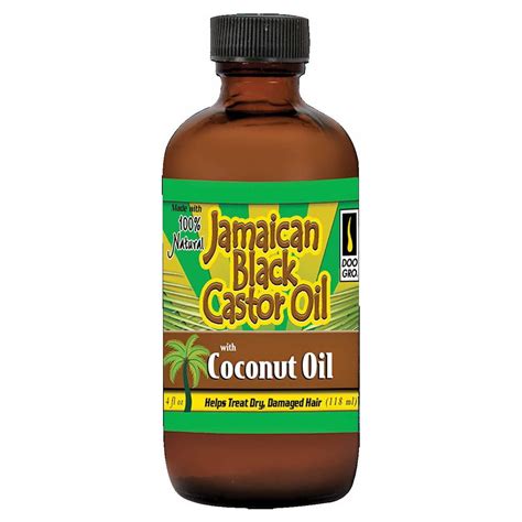Doo Gro Jamaican Black Castor Oil Coconut Oil 4oz - Walmart.com