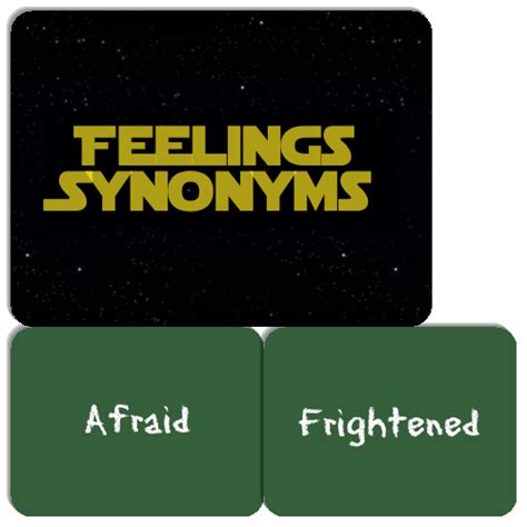 Feelings Synonyms - Match The Memory