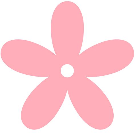 Pink Cartoon Flowers Clipart Best