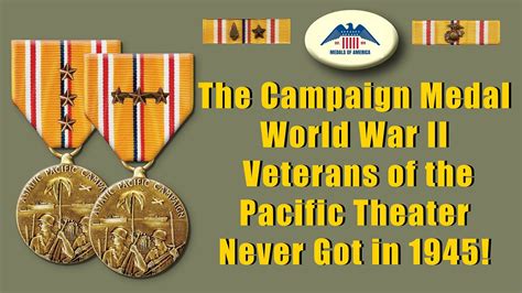 Asiatic Pacific Campaign Medal Million Ww Ii Veterans Of The Pacific Theater Never Got In