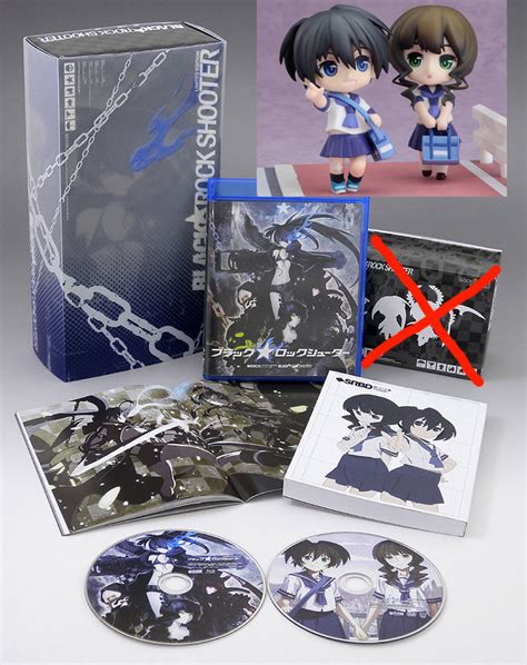 Blu Ray And Dvd Black Rock Shooter Limited Edition Collectors Set