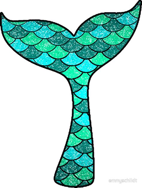 Mermaid Tail Png Picture Queu De Sirene Dessin Clipart Full Size