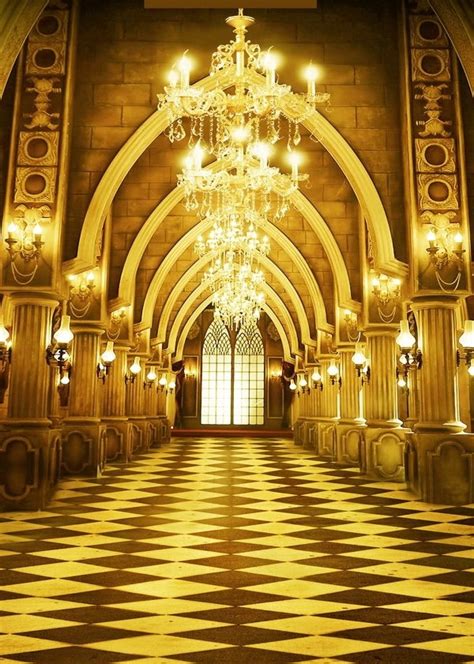Interior Luxury Golden Palace Wedding Bridal Shower Backdrop Studio
