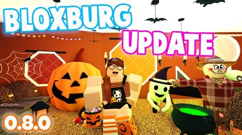 New Bloxburg Halloween 080 Update Youtube