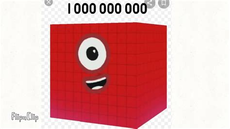 Numberblocks 1 To One Quintillion Youtube