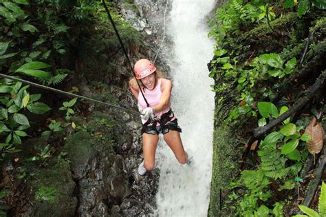Canyoning In The Lost Canyon Costa Rica La Fortuna Costa Rica