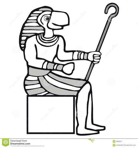 Ra Egyptian God Stock Vector Illustration Of Egypt Antique 3289257