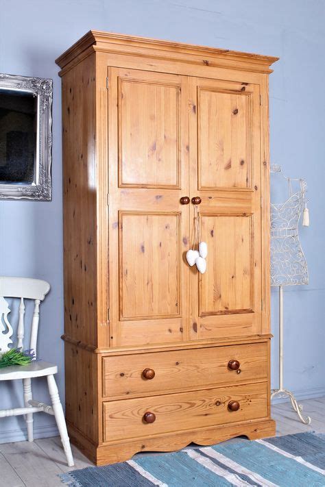 £185 Doubler Pine Wardrobe With 2 Drawers Comes In 3 Sections Lots