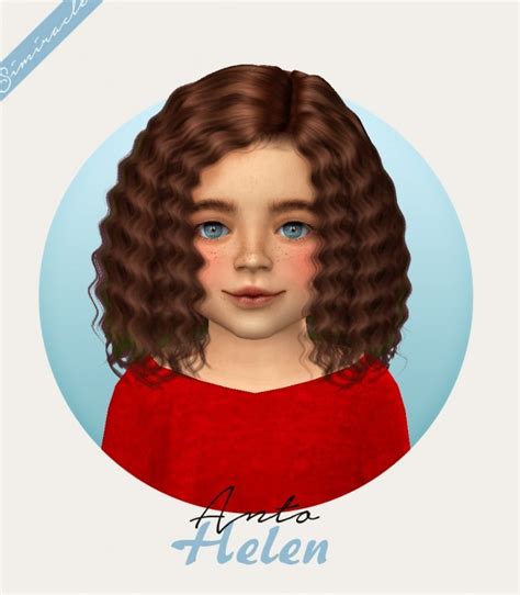 Anto Meghan Hair For Kids And Toddlers At Simiracle Sims 4 Updates Vrogue