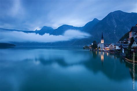 Hallstatt Cloudy Evening Hallstatt At First Sight There Flickr