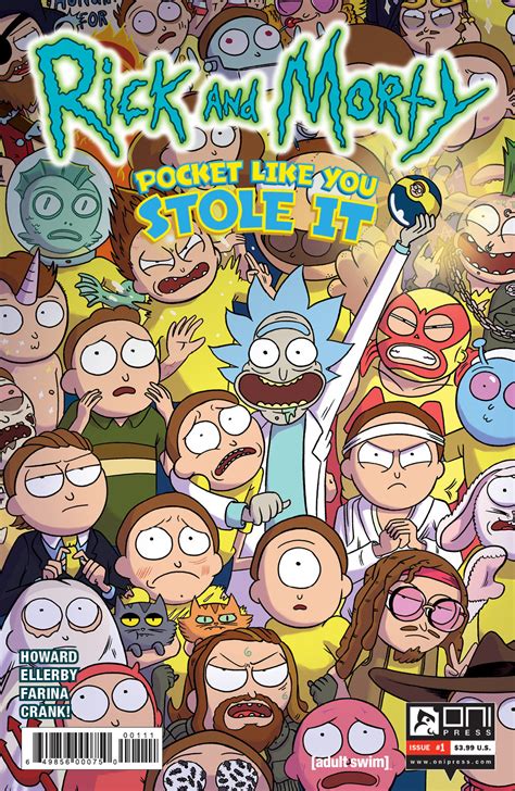 Comics Review Rick And Morty Pocket Like You Stole It 1 Bubbleblabber
