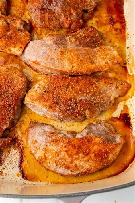 Oven Baked Pork Chops Recipe