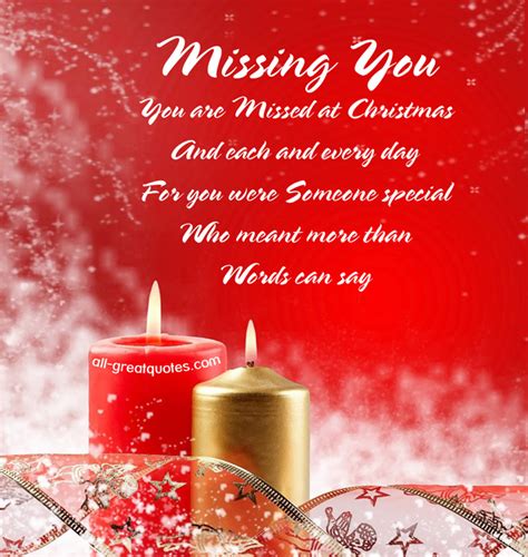 Maybe you would like to learn more about one of these? Christmas Missing You Quotes. QuotesGram