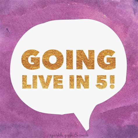 Going Live Announcement Announcement Pampered Chef Consultant The