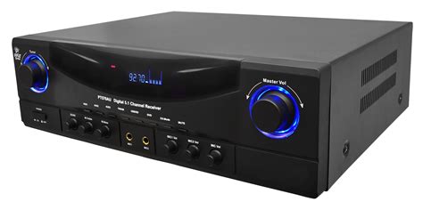 Home Audio Power Amplifier System W Channel Theater Stereo Receiver Box Surround Sound