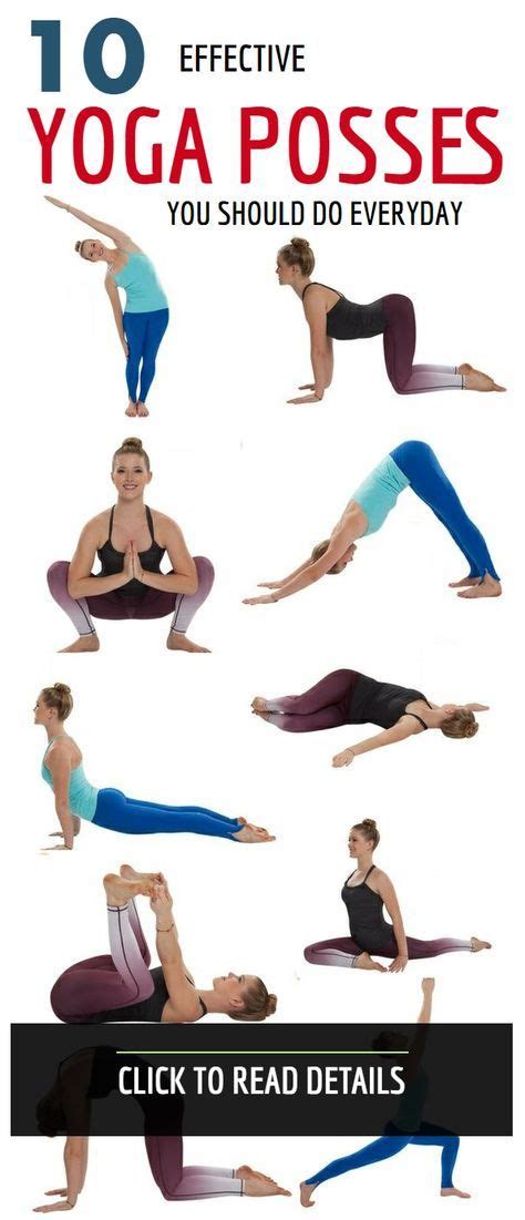 10 Yoga Poses You Should Do Every Day Easy Yoga Workouts Easy Yoga