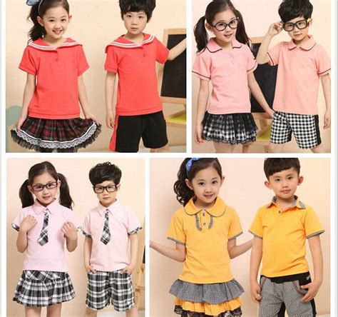 Kindergartennuseryschool Uniforms School Uniform Kids School