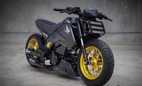 3 Seriously Cool Honda Grom Customs Motociclismo Y Rock N Roll