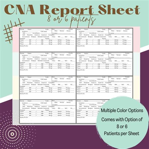 Cnapct Report Sheet Simplified By Print