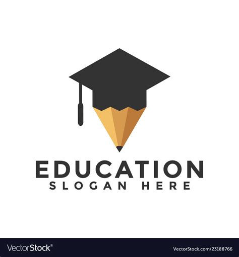 Education Logo Design Inspiration Royalty Free Vector Image