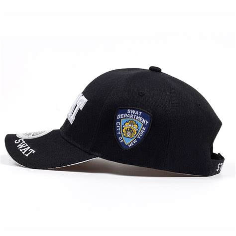 Police Department Tactical Cap Mens Swat Fbi Baseball Caps Snapback