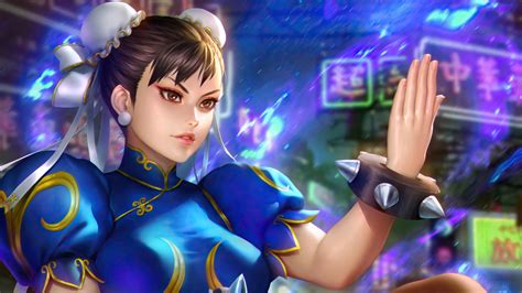 Chun Li Girls Street Fighter Video Game Art 4k Hd Wallpaper Rare Gallery