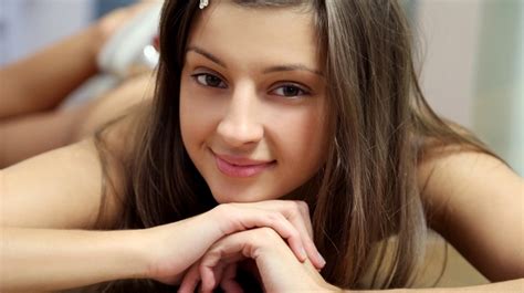 Face Maria Ryabushkina Looking At Viewer Girl Brunette Wallpaper