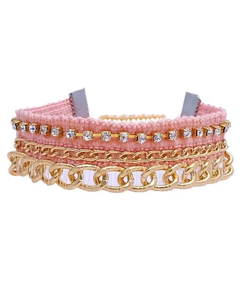 Super Drool Pink Alloy Bracelet Buy Super Drool Pink Alloy Bracelet