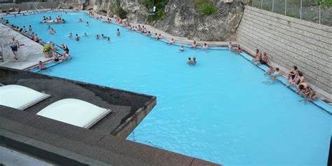 Radium Hot Springs British Columbia Canada Pool Hours Spa Camping