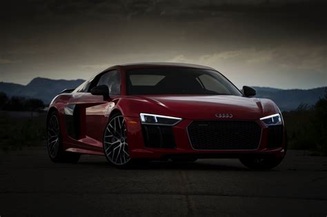 Red Audi Sport Car Hd Wallpaper Wallpaper Flare