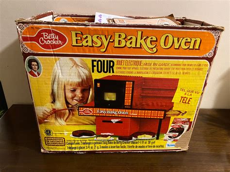 Vintage Kenner Orange Easybake Oven With Original Box Etsyde