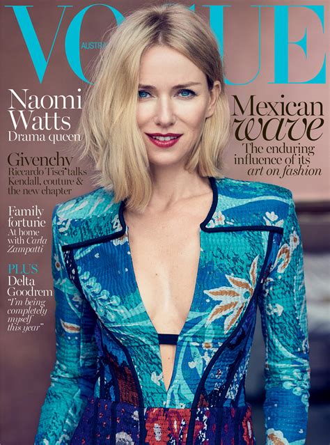 Naomi Watts Vogue Australia Magazine October Gotceleb