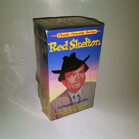 Red Skelton Classic Comedies Series 3 Vhs Tapes King Of Laughter Lost Episodes 799 Picclick