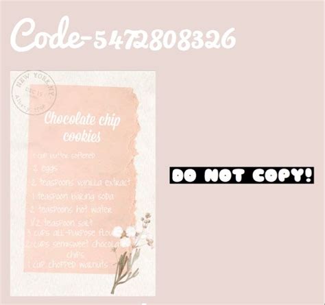 Roblox Bloxburg Id Codes For Cute Poster