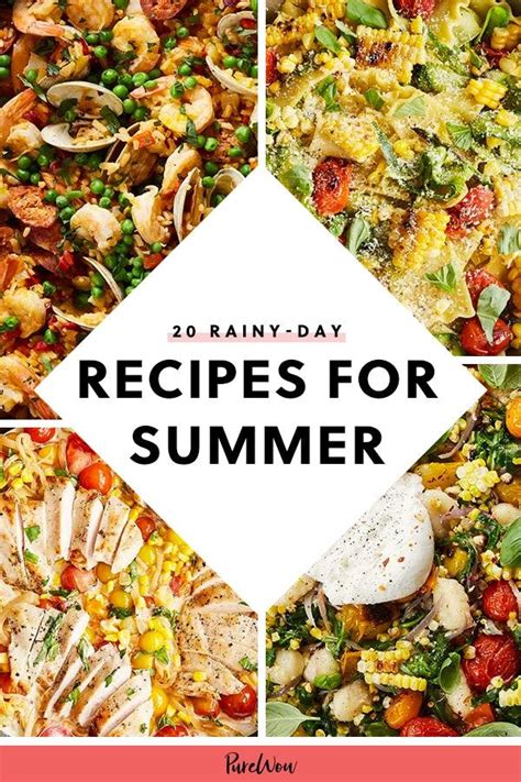 When the weather forecast calls for a cold rainy day, comfort food sounds the most appealing. 20 Rainy-Day Recipes for Summer #purewow #dinner #soup # ...