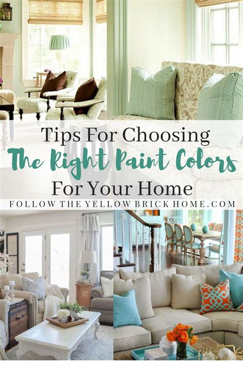 Follow The Yellow Brick Home Tips For Choosing Right Paint Colors Your